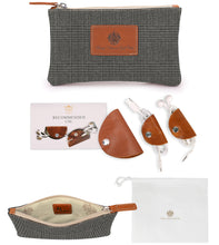 Load image into Gallery viewer, Tech Cord Wraps (3) in Zippered Pouch